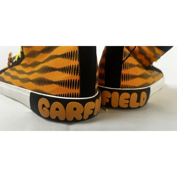 NWT Groundup Nickelodeon Men's Garfield High Top Orange Shoes Size 11 - Picture 12 of 14